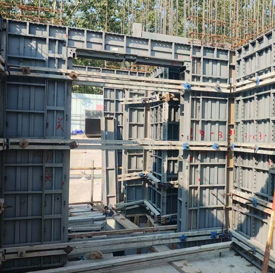 High Strength Alloy Steel Frame Formwork for Concrete Construction Projects Steel Shutters for Concrete