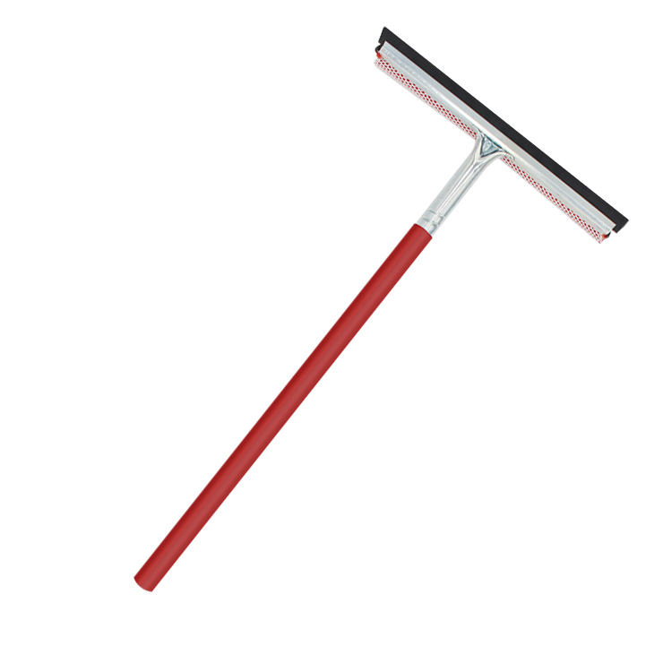 Premium Auto Squeegee with Wooden Handle for Window Cleaning