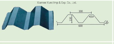 Yx130-300-600 Opend-Type Anti-Seismic Galvanized Steel Metal Floor Decking Sheet