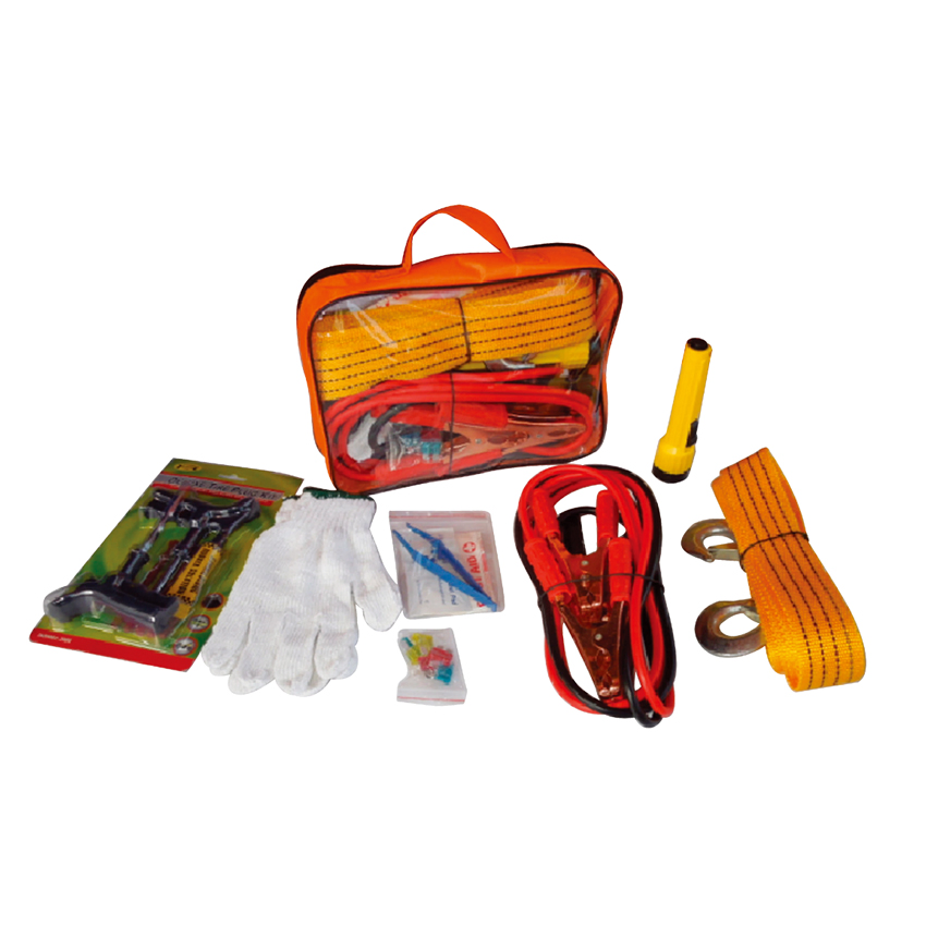 Justin Case Auto Safety Travel Kit: Emergency Roadside Tools