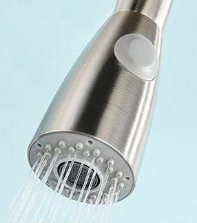 Elegant Long Gooseneck Kitchen Tap with Pull-out Sprayer