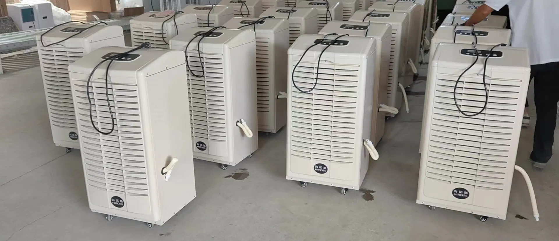 Advanced Dehumidifier for Grow Rooms with 90L Daily Output