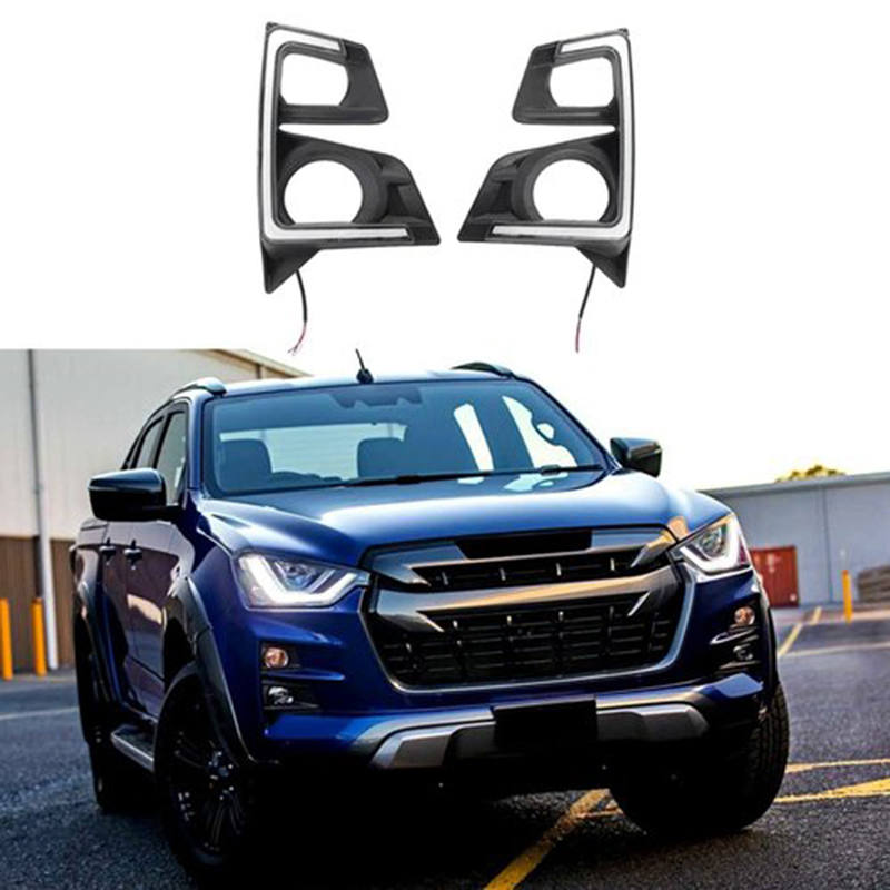 Светодиодные фары и поворотники для Isuzu D-Max 2020-2021