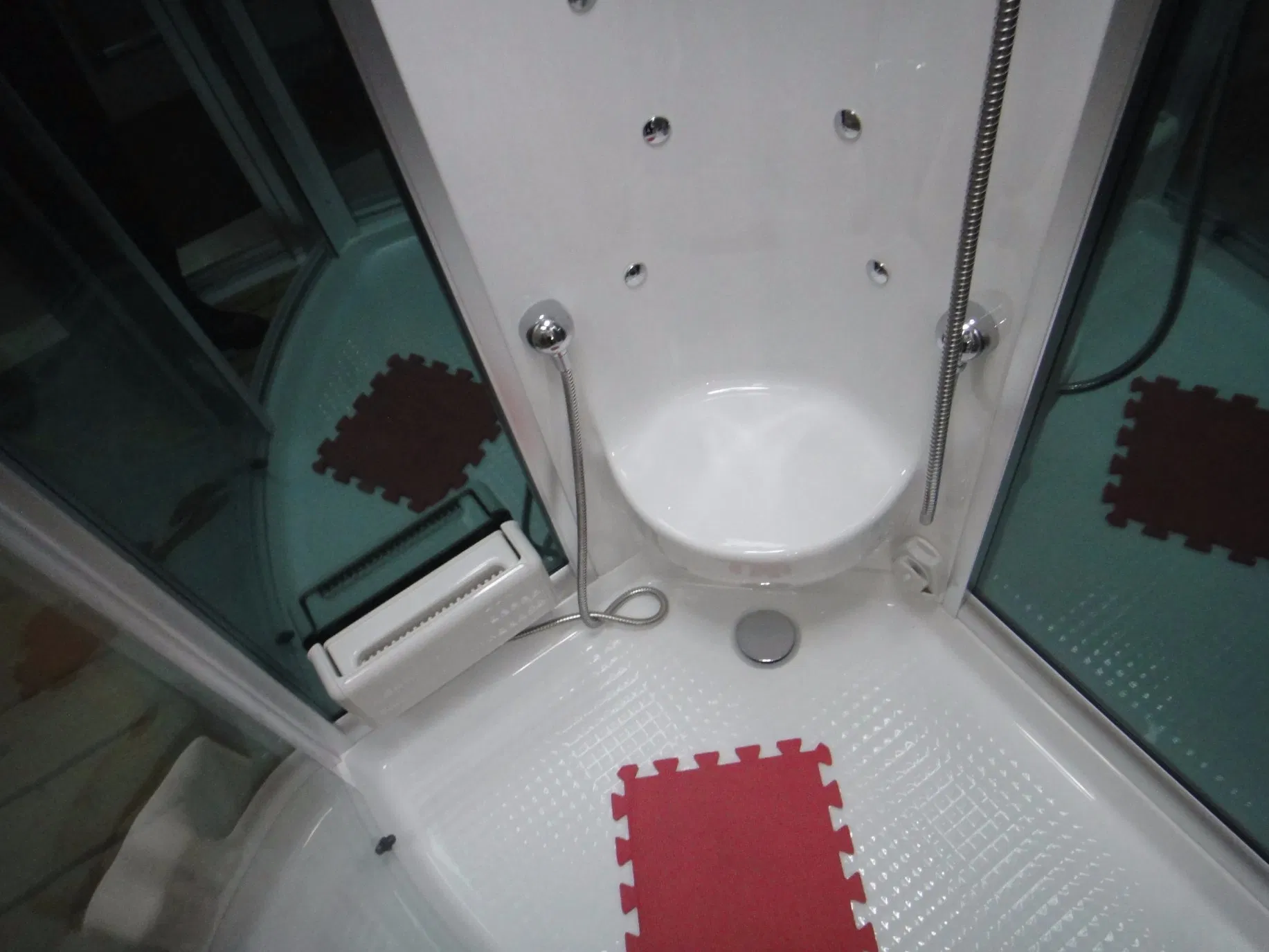 American Style Commercial Use Home Steam Sauna Shower Combination