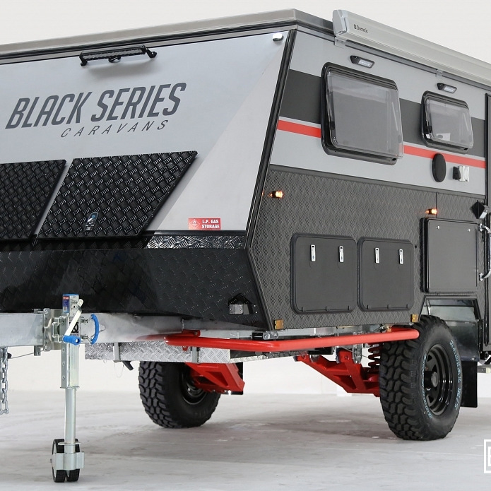 Australian Standard Mini Camper Caravan 4X4 Camper Trailer Overland Trailer Caravan House Trailer with Bathroom