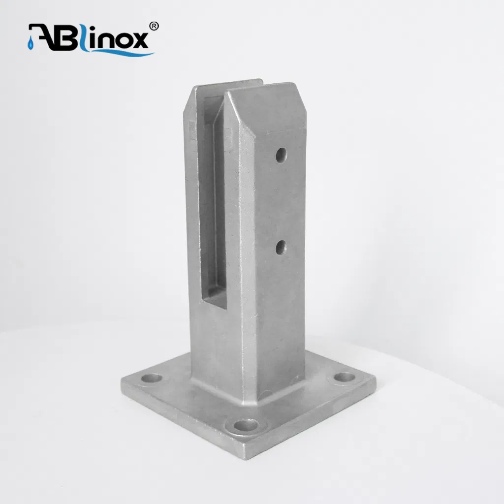 316 Stainless Steel Balcony Railing Glass Clamp