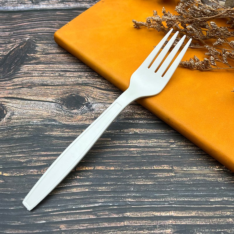 Hot Sale Biodegradable Corn Starch Cutlery Disposable Forks for Parties