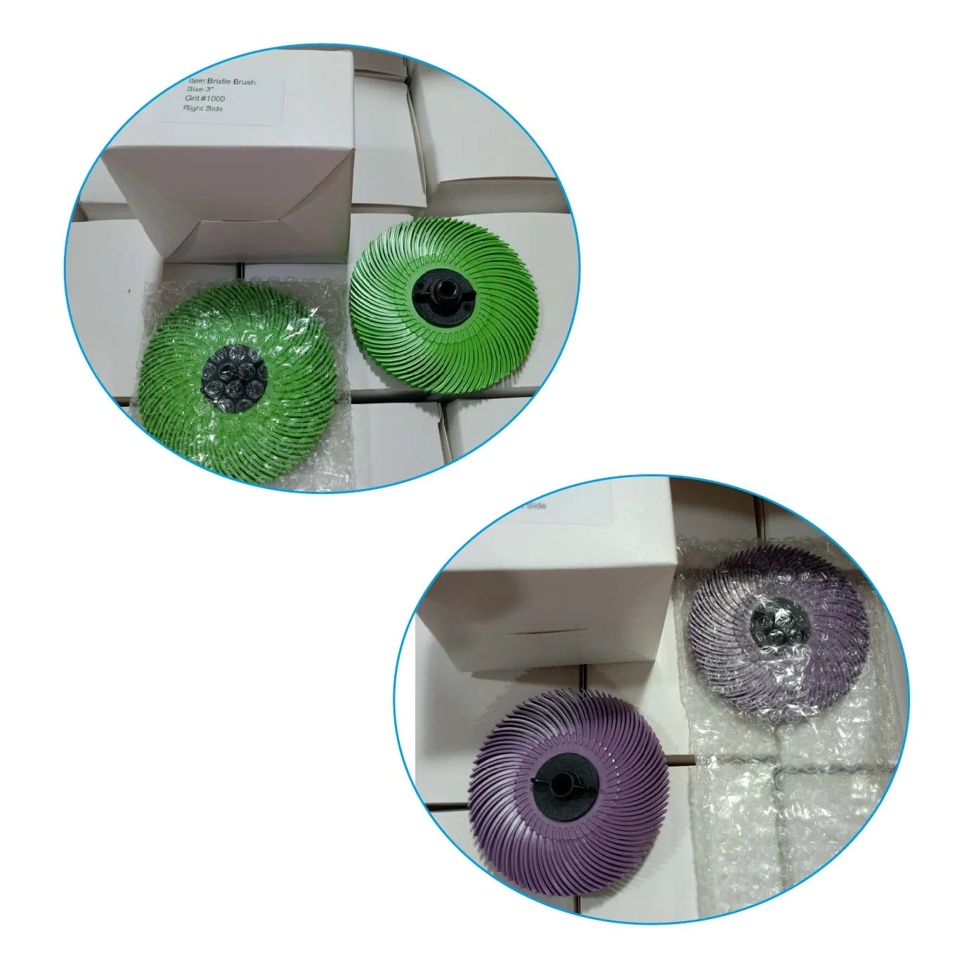 Щетка дисковая радиальная для полировки и чистки