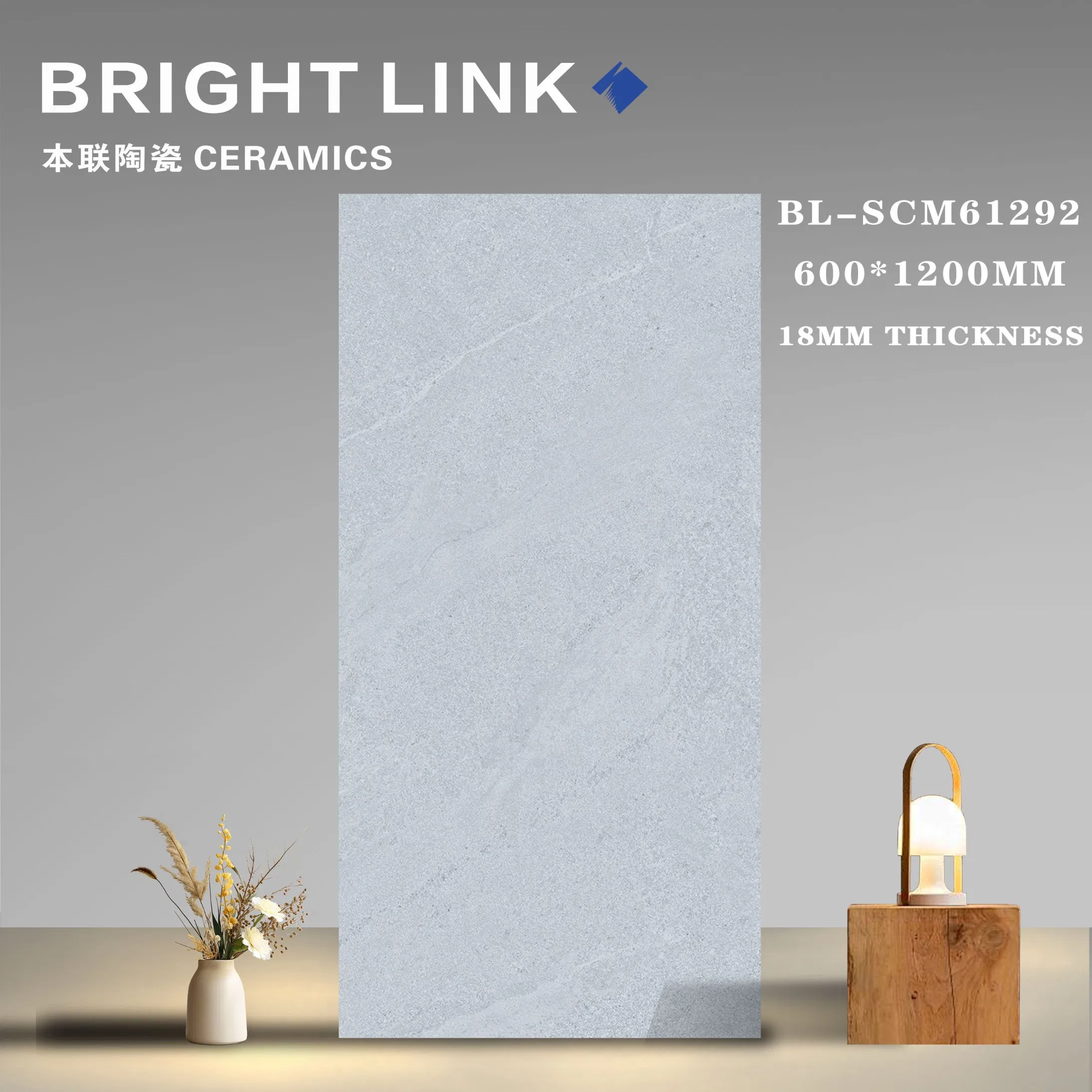 Hot Sale 600*1200mm Non-Slip 12mm Thickness R9 - R11 Antique Rustic Matte Porcelain Floor Paving Tile