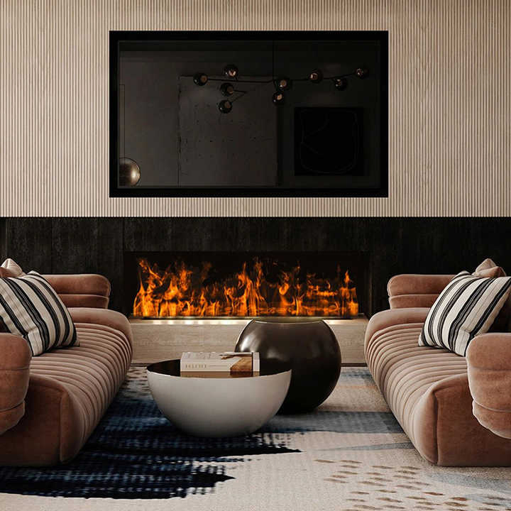 High Quality Home Appliance 3D Atomized Fireplace for Modern Home Heating Solutions