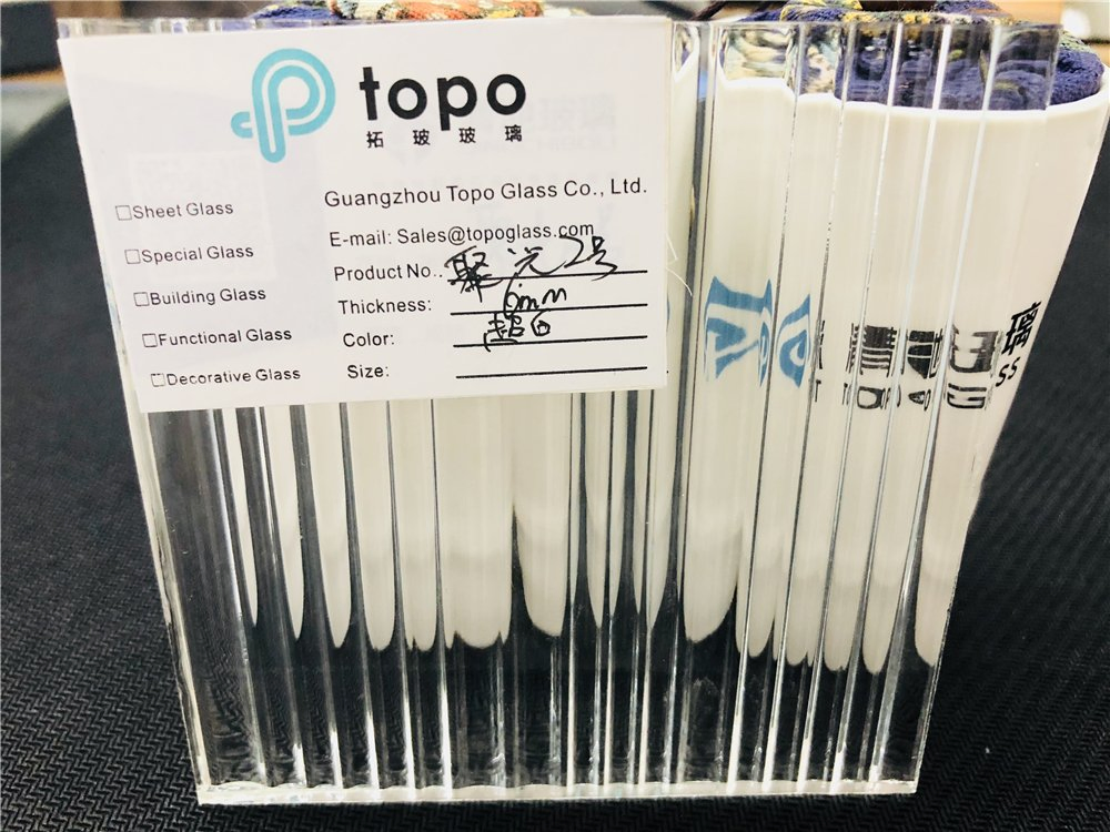 Rich Patterns and Strong Decoration Rainbow Pattern Glass for Bathroom (CP-TP)