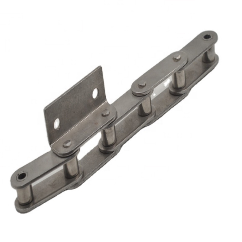 ISO DIN Standard Carbon Steel Pitch 100mm M Series Conveyor Roller Chain with Attachments