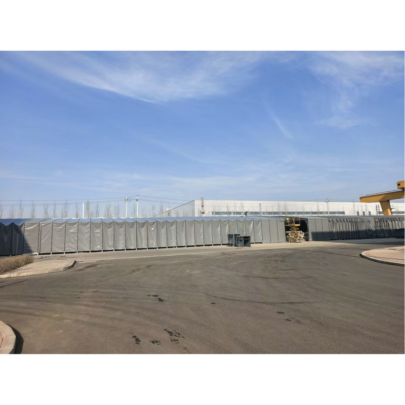 Steel-Reinforced PVC Push-Pull Canopy for Stability