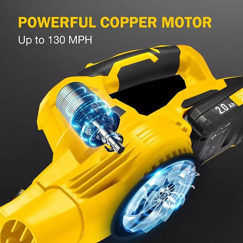 Factory Price Garden Tools 20V Portable Hand Held Battery Cordless Air Mini Leaf Blower