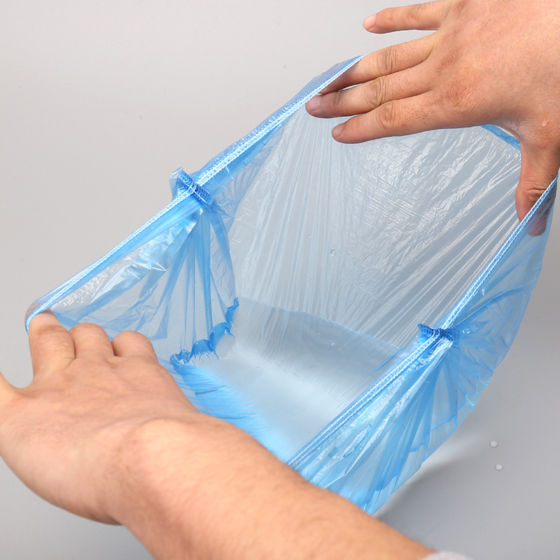 Custom Waterproof Elastic Clear Disposable Bathing Shower Cap for Salon Hotel Travel