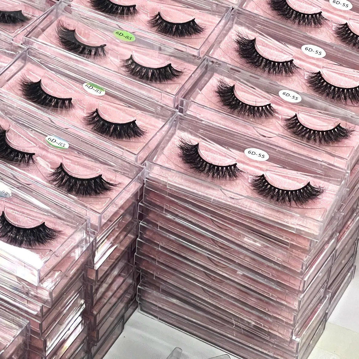 2025 Custom 14-18mm Luxury Strip False Eyelashes