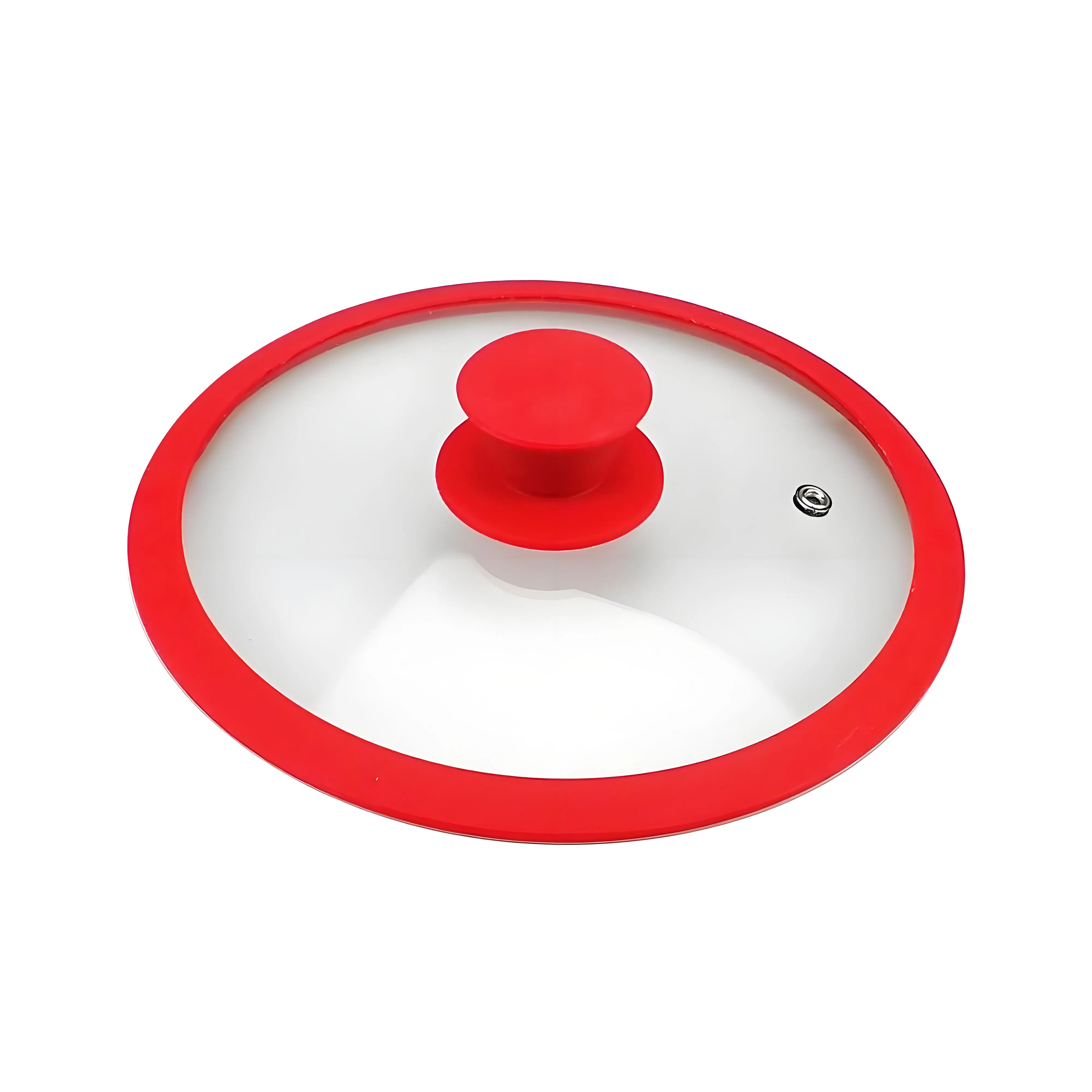 Customizable Silicone Overmolded Pot Lid Dishwasher Safe for Home Kitchens