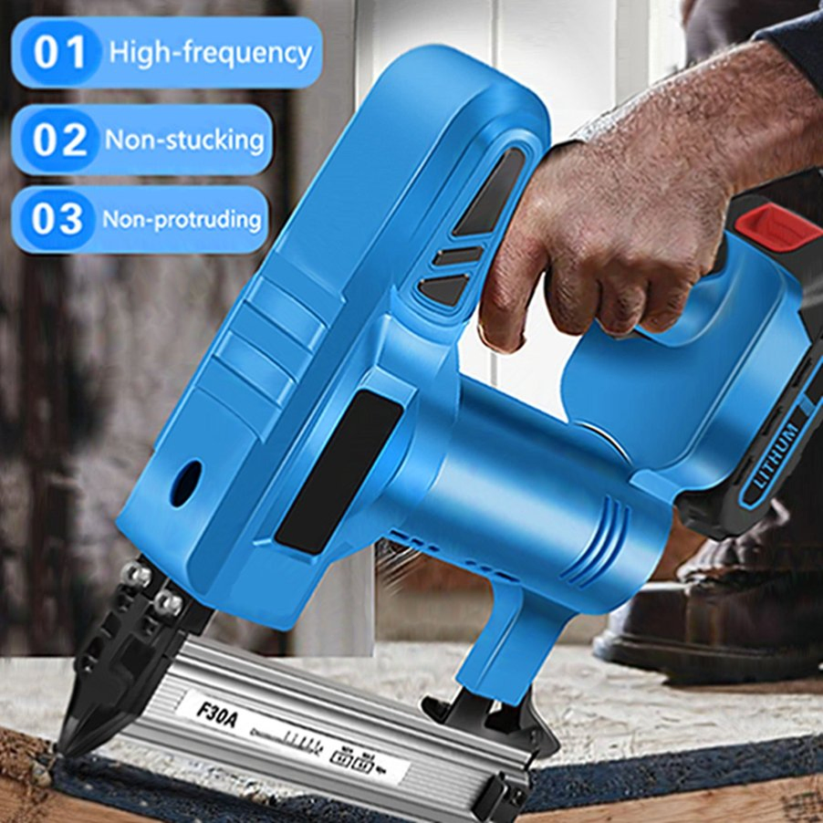 Cordless Electric Nailer for Woodworking and Home Improvement
