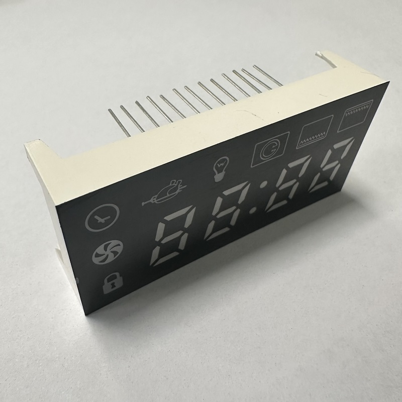 Pure White 7 Segment LED Display for Oven Timer Control