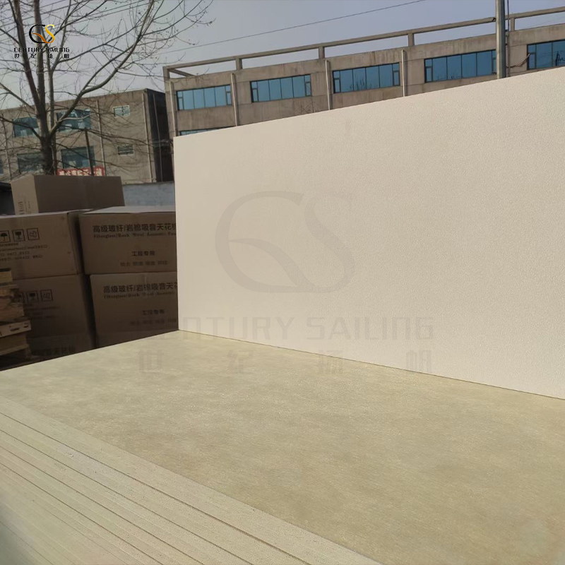 20mm Factory Wholesale Glass Wool Soundproof and Fireproof Baffle for Theater