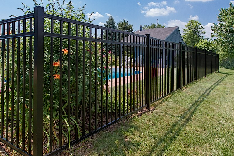 Wholesale Galvanized 6ftx8FT Metal Tube Anti Rust Security Steel Fence Wrought