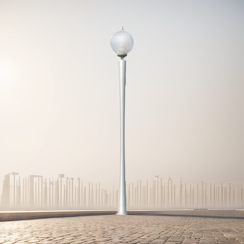 Outdoor Banner Pole in Aluminum Alloy6063