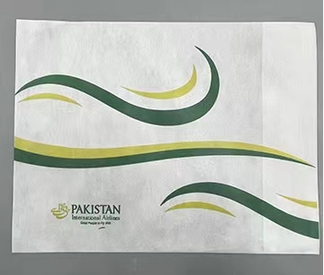 Airline Disposable Pillow Covers Non-Woven Airline Pillowcase Customized Airplane Pillowcase