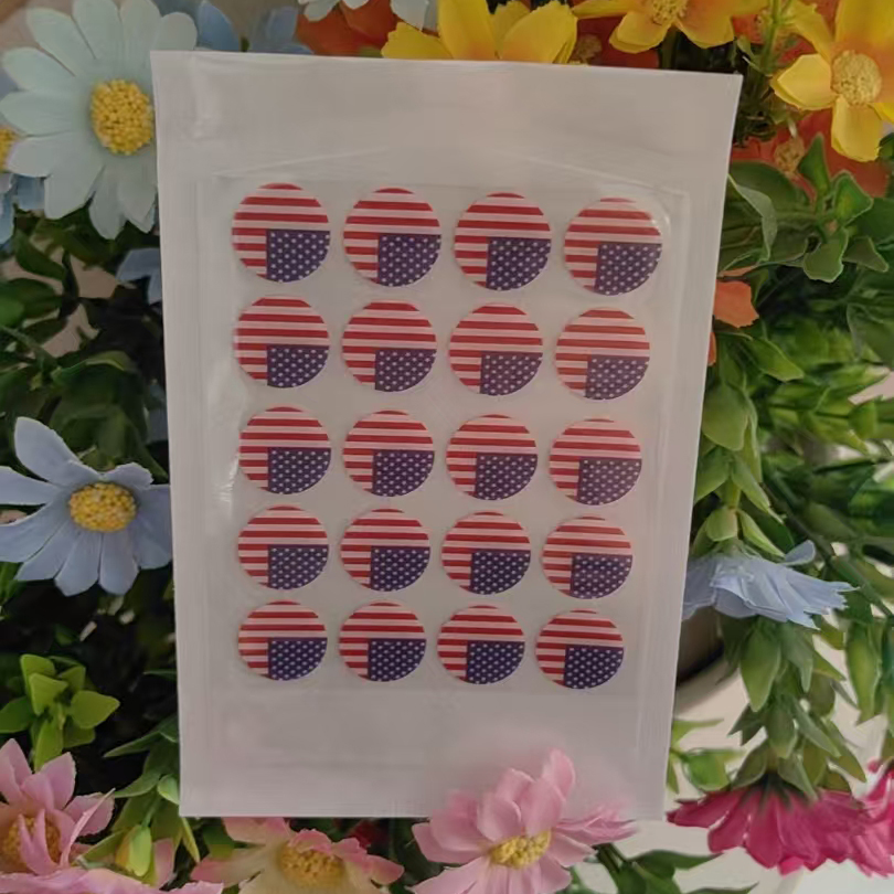 Skincare Hydrocolloid New Mascot Patch USA Flag Acne Stickers Pimple Patch