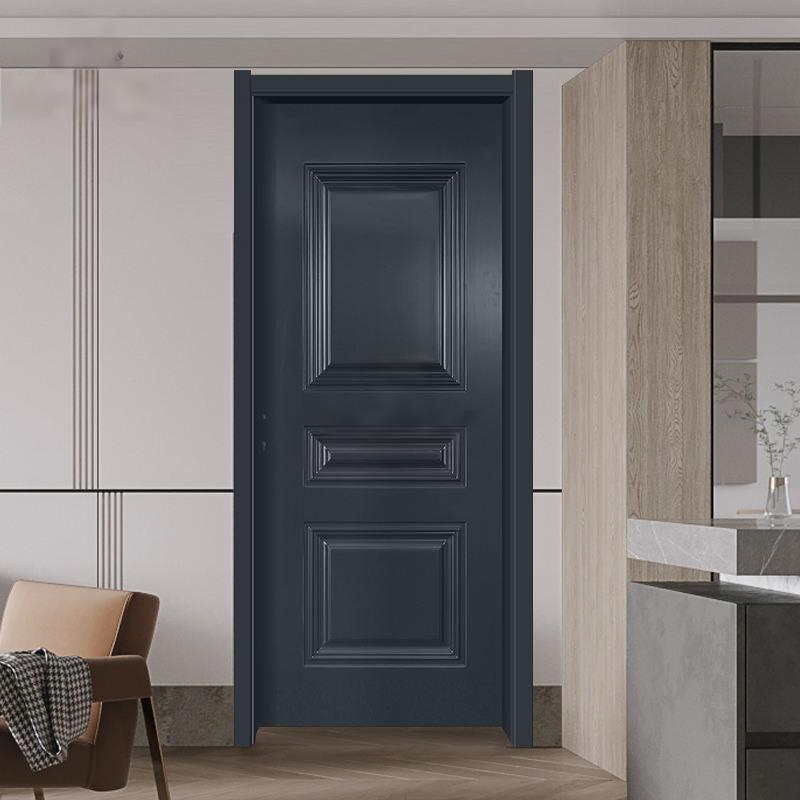 Security Bedroom/Living Room Decorative Interior&Entrance Wooden Panel Veneer Skin for Home Decoration Door