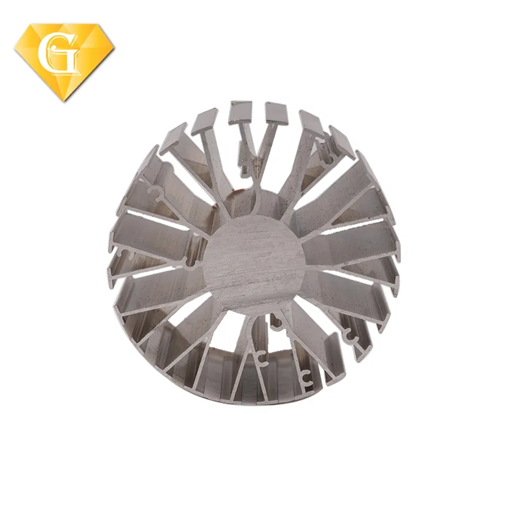 CNC Machining High Quality Electrophoresis Anti Scratch High-Performance Aluminum Extrusin for High Power Semiconductor Electronics Fanless Heatsink