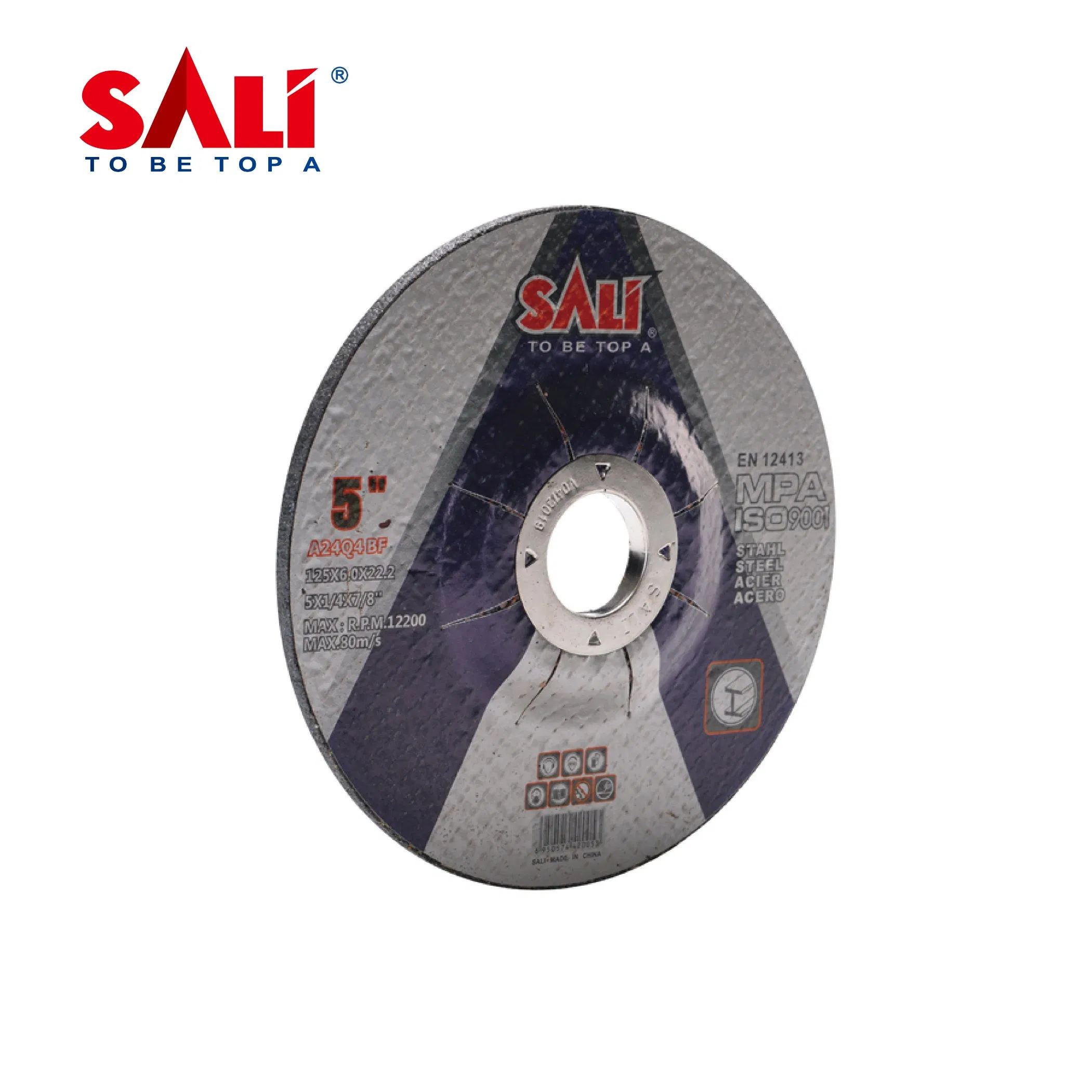 Metal Grinding Center Depressed 3/6mm Cutting Disc with MPa