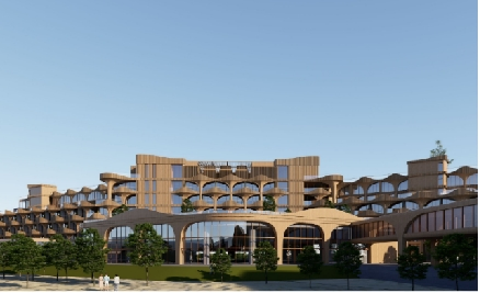 Fast Installation Prefab Steel Structures for Luxury Resorts