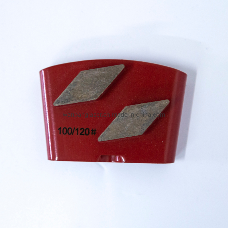 Two Segments Diamond Grinding Shoes for Marble/Granite/Concrete