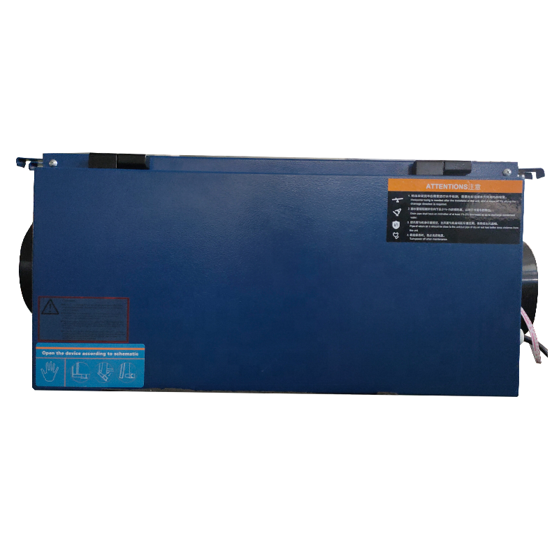 38L/D Ducted Whole House Dehumidifier Ceiling Mounted for Hotel with WiFi Function Have CE Certificates Intelligent Automatically Control Humidity in Air