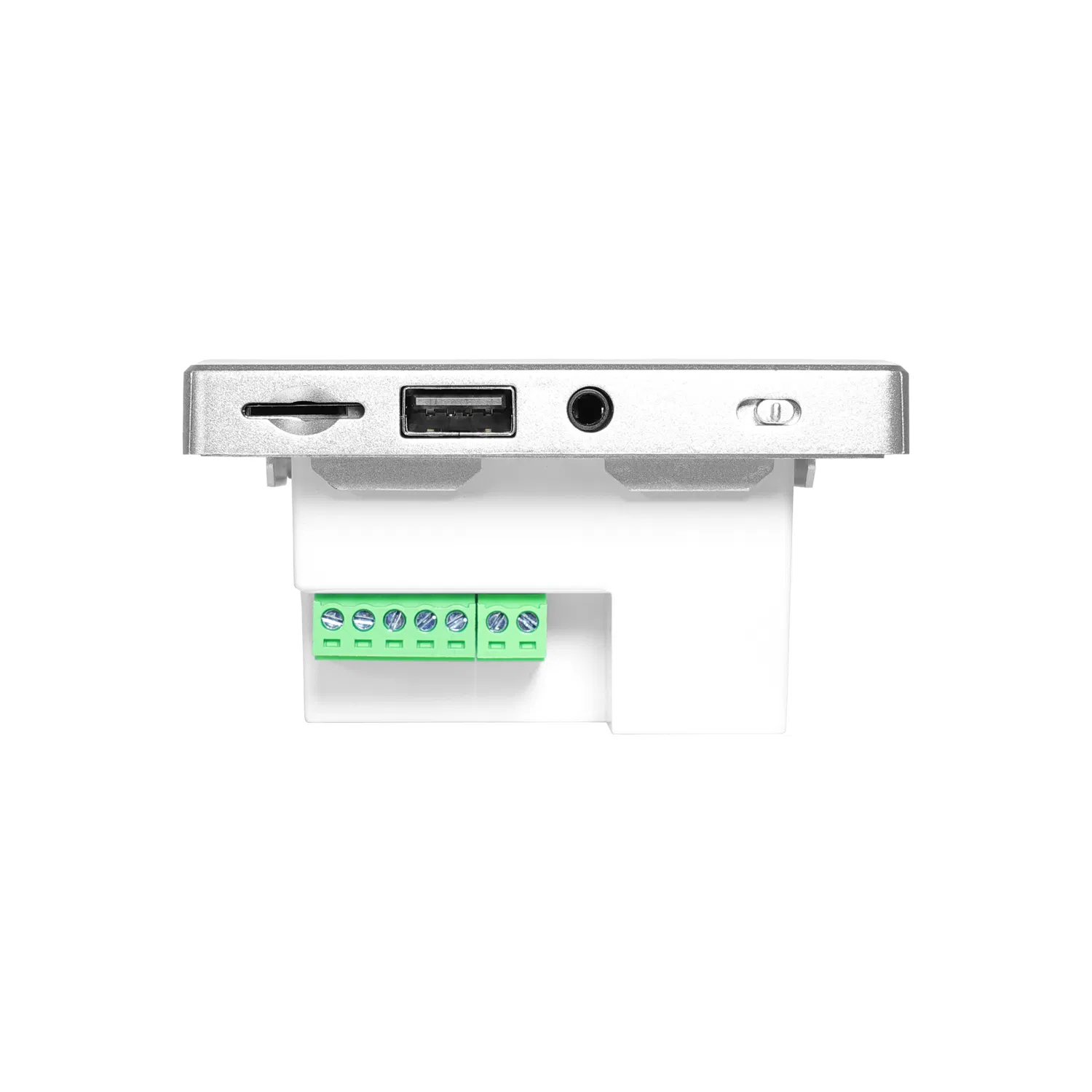 Smart Home Audio 4 Channel 25W Blue Tooth Wall Amplifier with FM Radio/ USB/ TF Card Slot