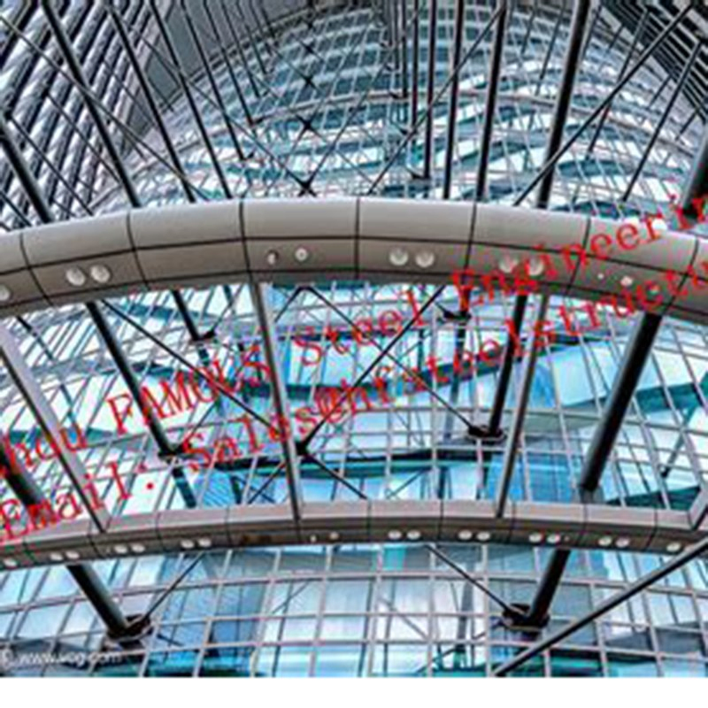 Architectural Heavy Steel Fabrication Machining Commercial Building Complex EPC Construction