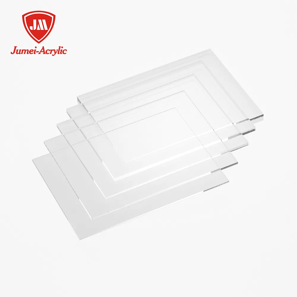 High Quality ISO CE SGS Certification Customized Size Transparent Cast Acrylic Sheet