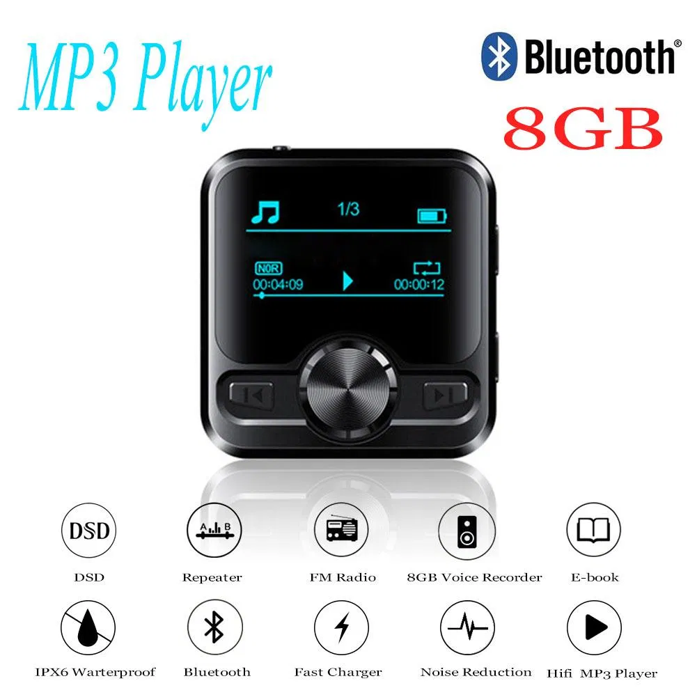 Портативный MP3-плеер с Bluetooth и диктофоном