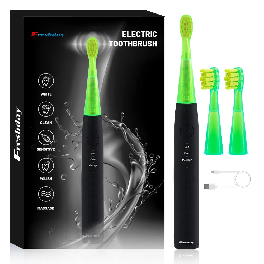 Electric Toothbrush Rechargeable Cartoon Smart Children Toothbrushes for Kids Waterproof Electric Toothbrush