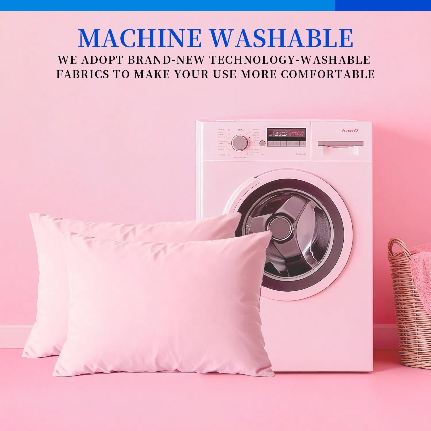Custom Breathable Pillow Case Cover Waterproof Hotel Bedding Pillow Cover