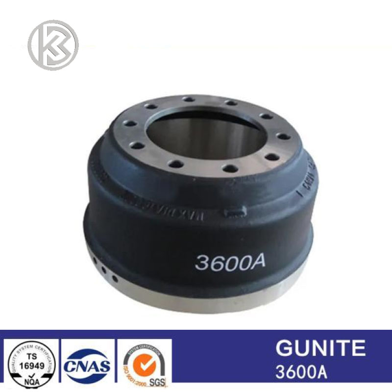 Тормозной барабан для грузовика 3600A, сертифицированный