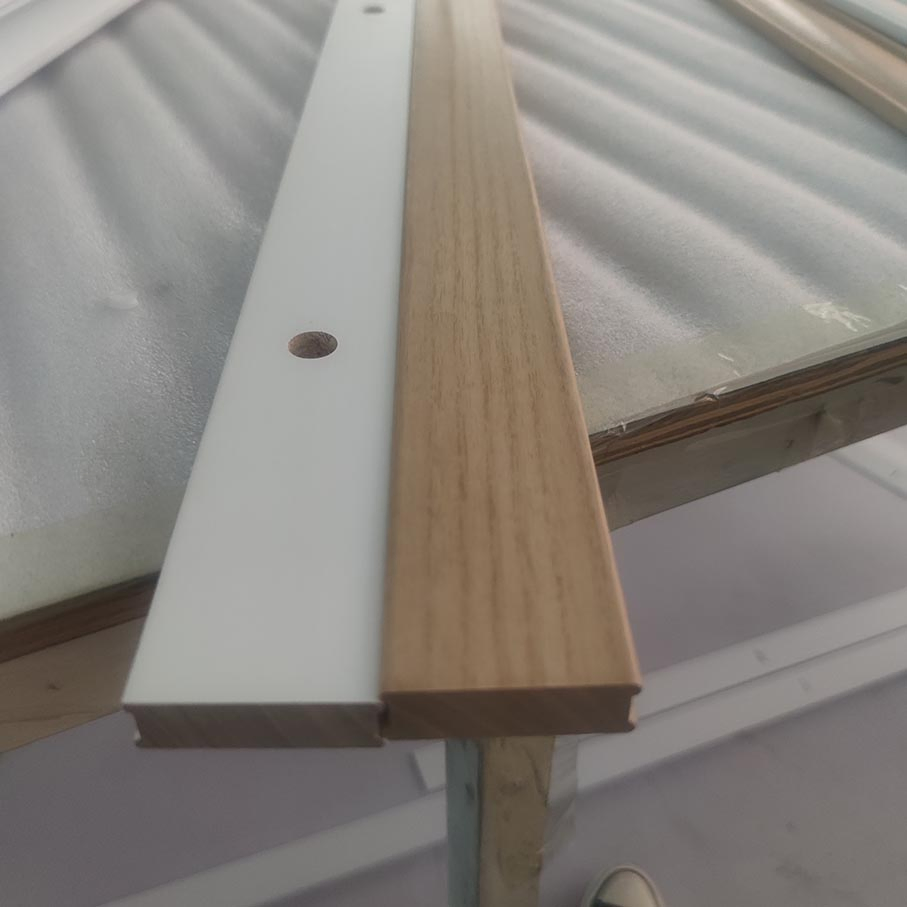Wooden/PVC Fauxwood Venetian Blinds Bottom Rail