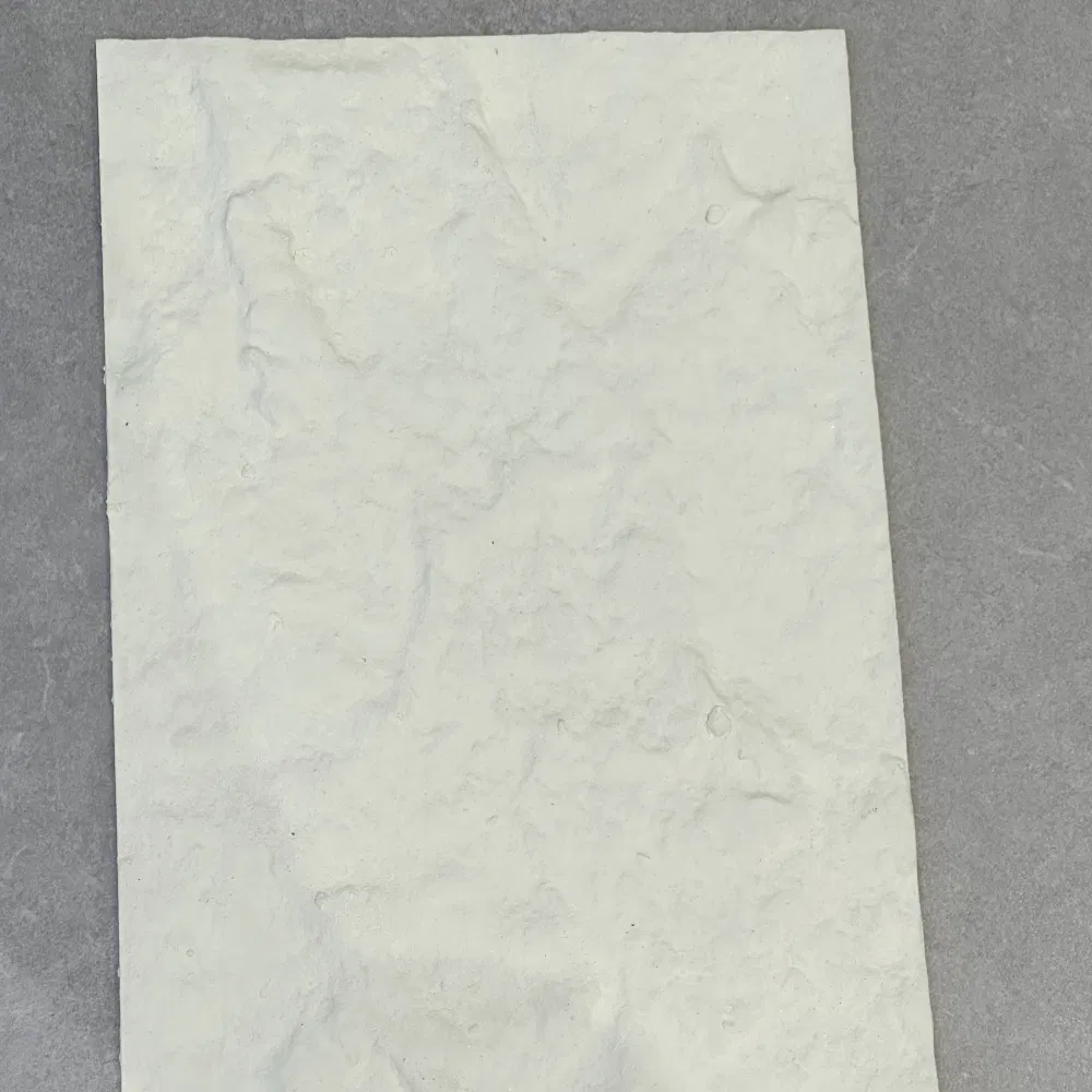 3D Modified Clay Material Tile Veneer Faux Interior Bendable Soft Wall Cladding Travertine Artificial Flexible Stone Wall Panels