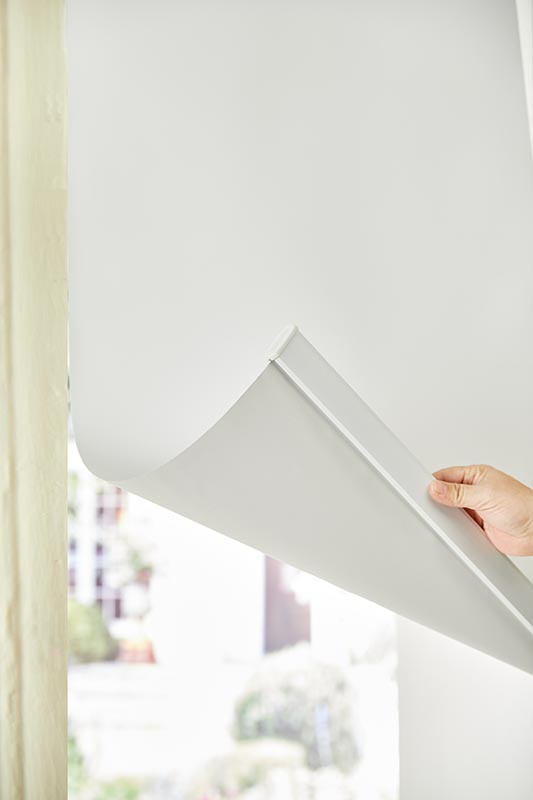 Window Coverings Blackout Smart Roller Shade Electric with Remote Indoor Motorized