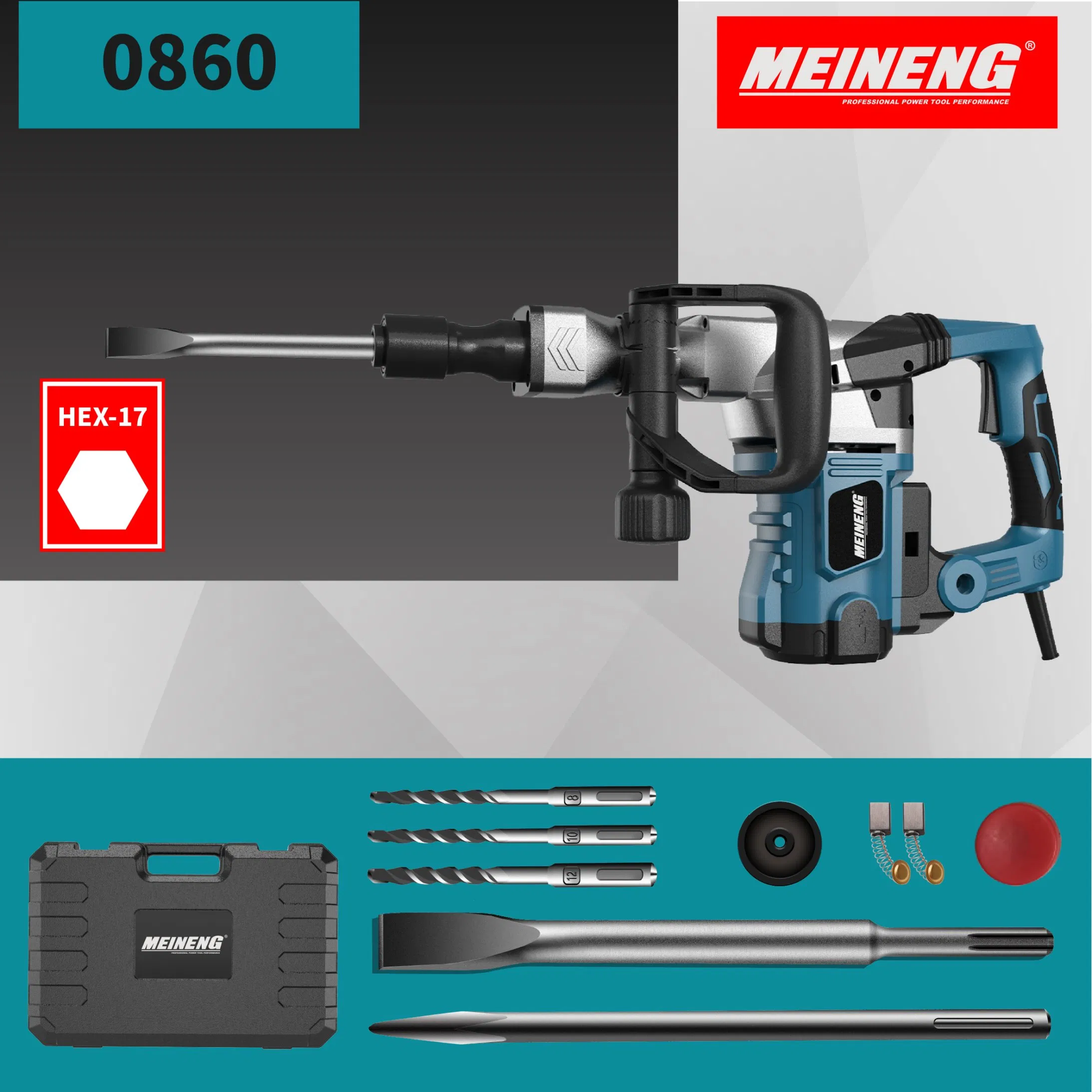 Отбойный молоток профессиональный Demolition Hammer 0860