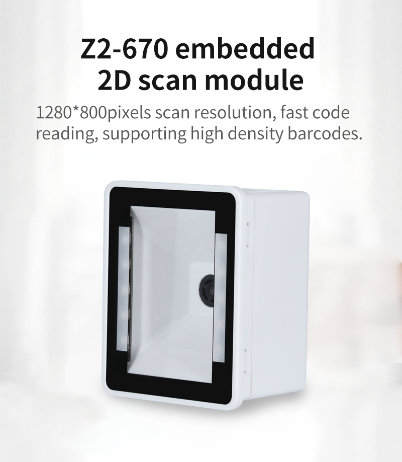 OEM RS232 Interface Qr Embedded 1d 2D Barcode Scanner Engine Module