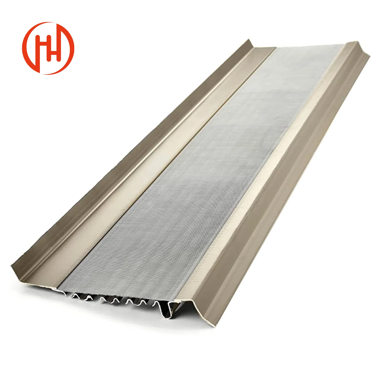 2024 New Design Strong Drainage Capacity Aluminum Gutter Guard for Rainy