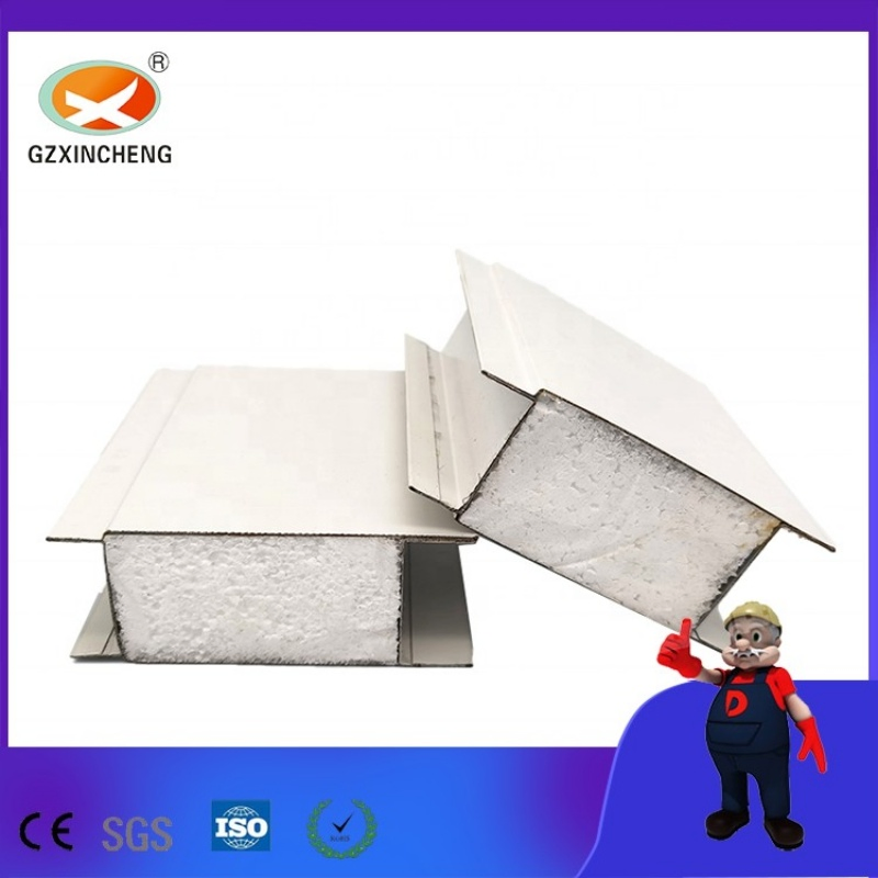 Low Cost and High Density Prefabricated EPS Polystyrene Foam Wall Sandwich Panels