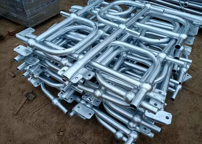 Indoor Commercial Safety Handrail Support Stanchion