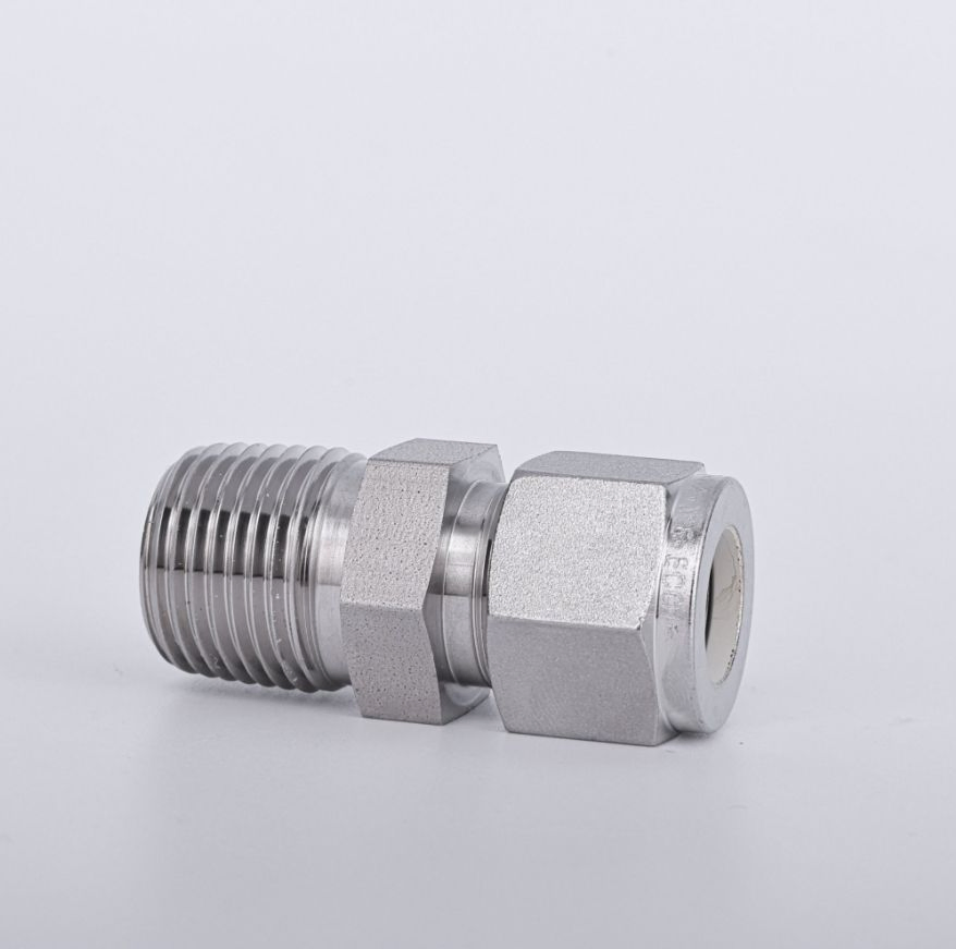 316 Stainless Steel 10mm Od Double Ferrule Instrumentation Tube Fitting Female Straight - 3/8" Tube Od X 1/4" NPT Female Union